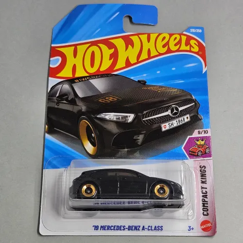 Hot Wheels 19 Mercedes Benz A Class Preto 2026 1 64