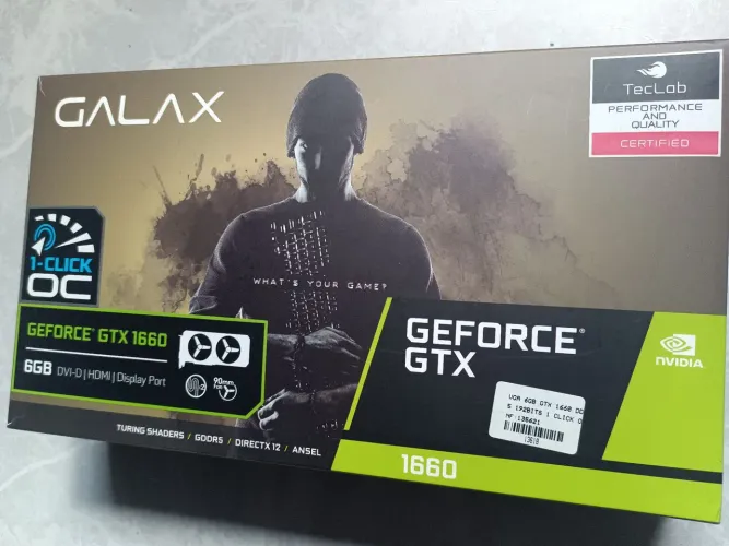 GTX 1660 6gb