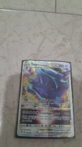 Carta pokémon Dialga forma origem V-Astro 114/189