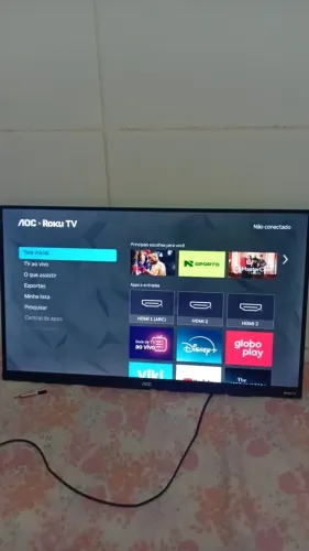 Tv smart 43 polegadas nova