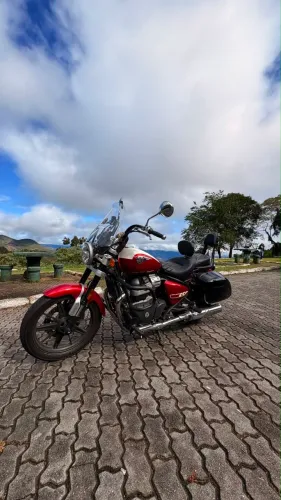 Super Meteor 650, garantia, 7k em acessórios