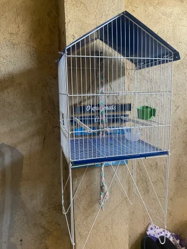 Gaiola c/pé para calopsita