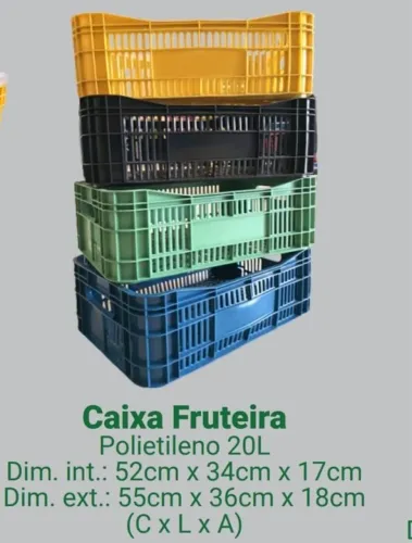Caixa fruteira organizadora