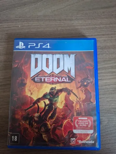 Jogo - Doom Eternal - Mídia Física- Com BattleMode - IDsoftware