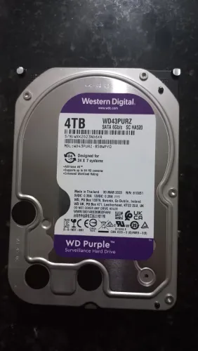 Hd 4 terá wd purple