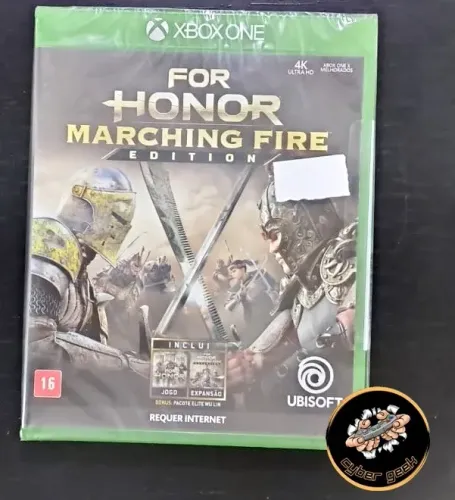 X-BOX ONE FOR HONOR MARCHING FIRE EDITION NOVO LACRADO