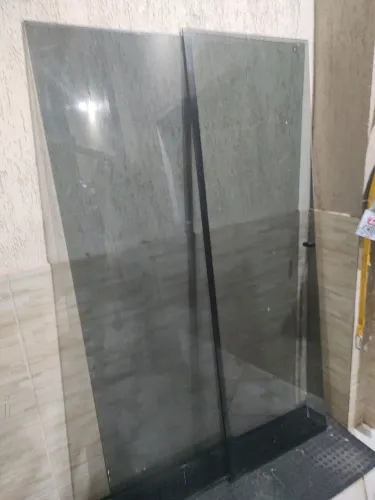 Box, blindex duas folhas fumê