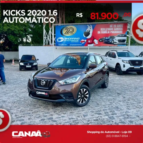 Nissan Kicks S Direct 1.6 16V Flex 5P Aut.(pcd) 2020