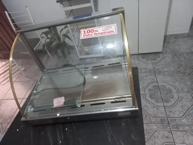 Estufa para Salgados - 3 Bandejas - Vidro Temperado - 220V