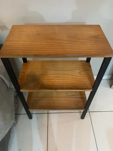 Estante baixa modelo industrial