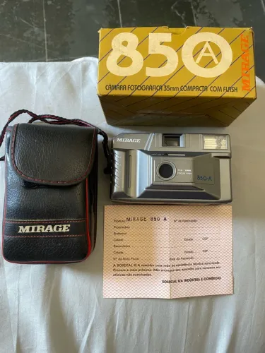 Câmera Antiga Mirage - Leia o Anúncio 