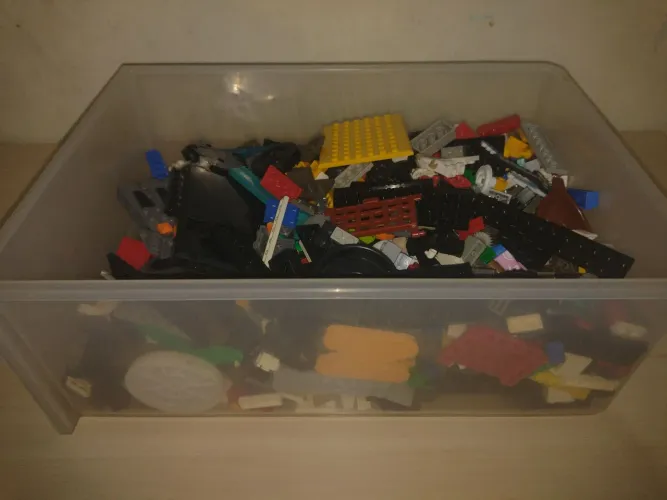 Peças de lego diversas  e aleatórios