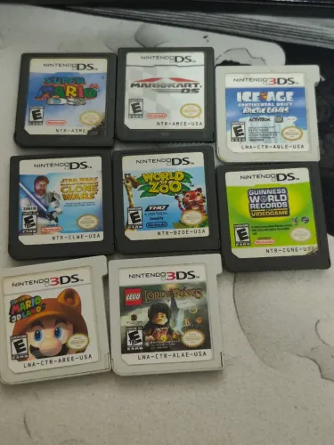 Lote de jogos Nintendo 3ds Nintendo DS