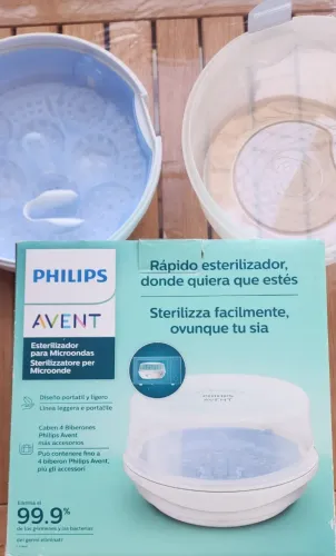 Esterilizador de Mamadeiras a Vapor para Microondas Philips Avent