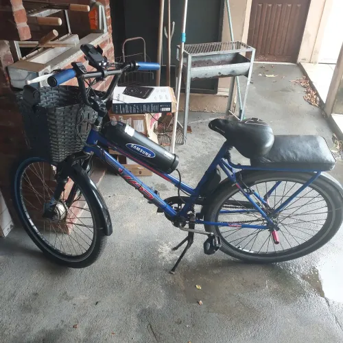 Bicicleta eletrica aro 26 quadro novo revisada