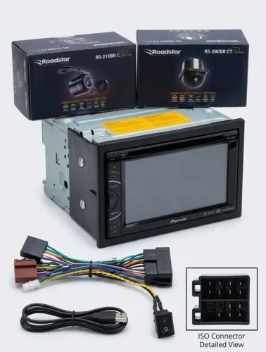 Multimídia Pioneer AVH-X2580BT Impecável + 2 Câmeras de Brinde! 