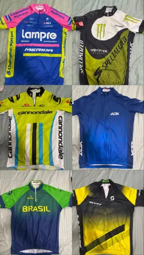 Lote Completo Roupas de Ciclismo Tamanho M - Specialized, Cannondale, Scott e +