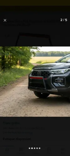 Quebra mato Fiat Strada Volcano 