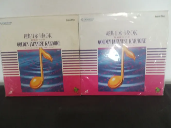 LP Discos karaokê japonês (02unidades)