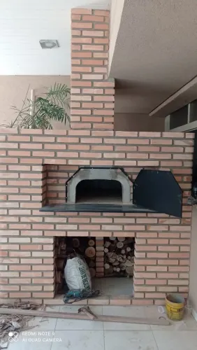 CONSTRUÍMOS : FORNO À LENHA COMERCIAL E SEMI COMERCIAL ECONÔMICO PRÓPRIO PARA PIZZARIAS