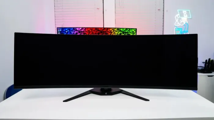 monitor gamer super ultrawide 49 polegadas oled 144hz  0.03ms DQHD 32:9