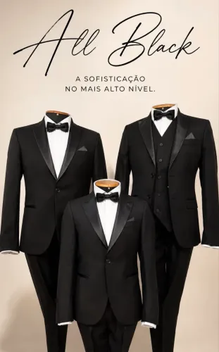 Aluguel de Trajes Masculinos - Ternos, Smoking e outros.
