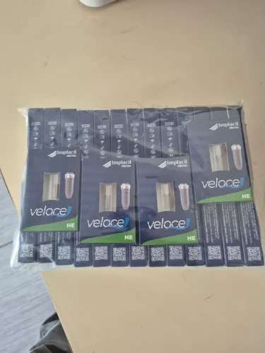 100 Implantes VELOCE HE da Implacil