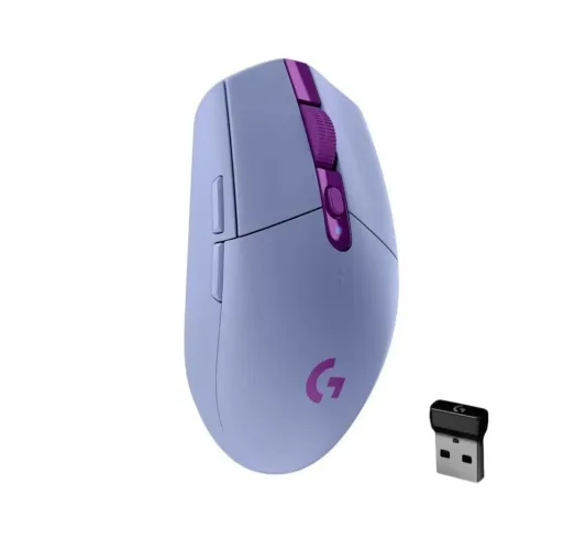 Mouse G305 gamer - lilás 