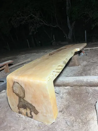 Mesa Rústica Cascata 3.5 Metros