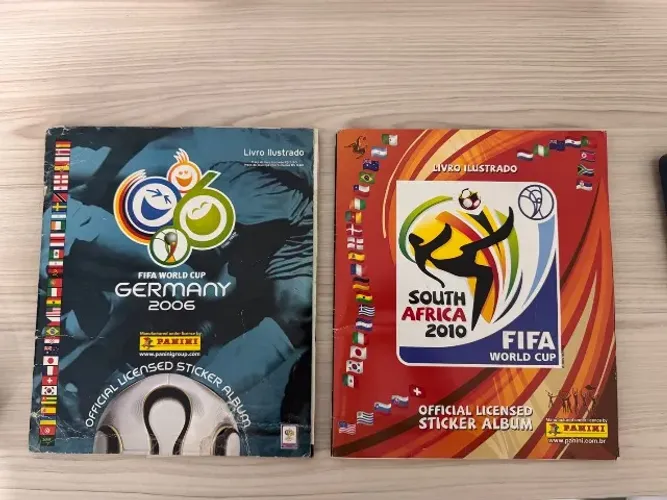 Vendo Álbum completo da copa do mundo 2006 e 2010