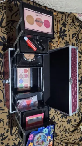 Maleta de maquiagem completa