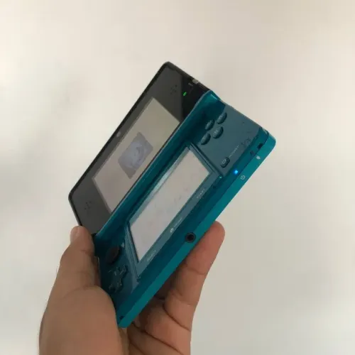 3ds Old Desbloqueado com Caneta Stylus, Carregador SD Card 128gb