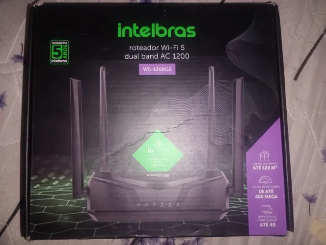 Vendo roteador wi-fi, Intelbras