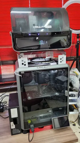 Impressora 3D Creality K1 + Sistema CFS (Multicolor) + Peças Extras