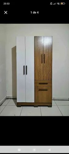GUARDA ROUPA SOLTEIRO DESMONTADO NA CAIXA