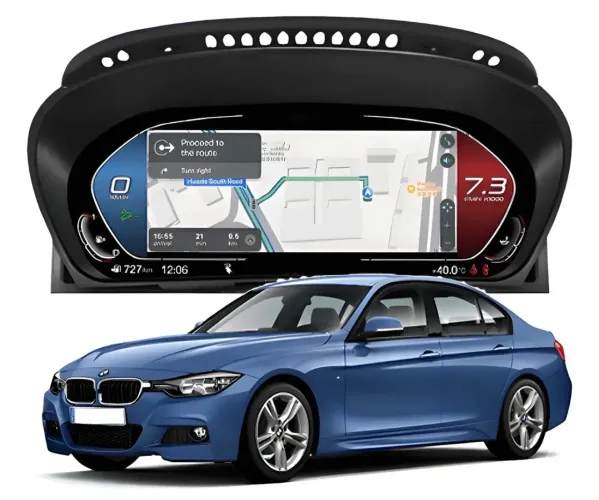 Painel bmw 320i tft CarPlay 2014 até 2018