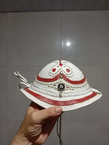 Chapéu sertanejo couro legítimo 
