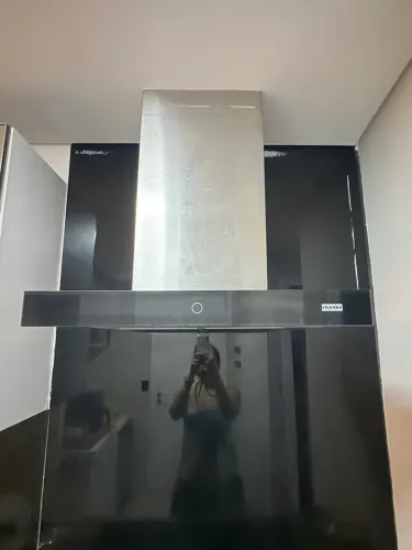 Exaustor/Depurador de inox Em ótimo estado