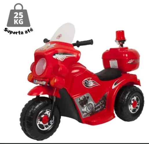Mini moto elétrica infantil 