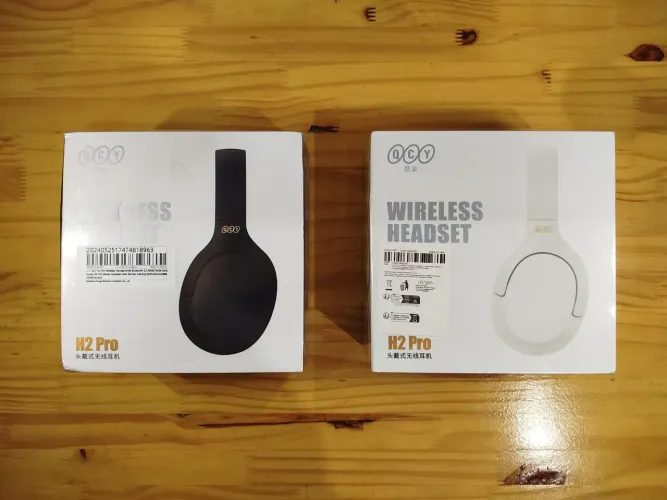 Headphone QCY H2 Pro - até 70h de duração - Lacrado!