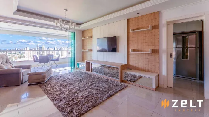 Apartamento Mobiliado com 3 Suites e Escritório, para Locação no Jardim Blumenau, Blumenau