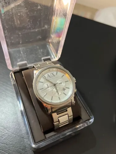 Relógio Armani Exchange AX1742 Cronógrafo Masculino Com Caixa Original