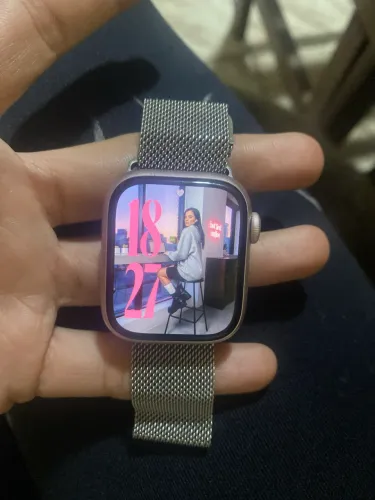 Apple Watch Série 9 41mm Rosa Impecável!