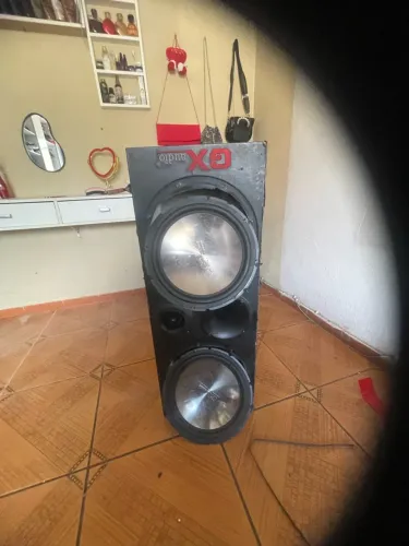 Caixa de som automotivo completo