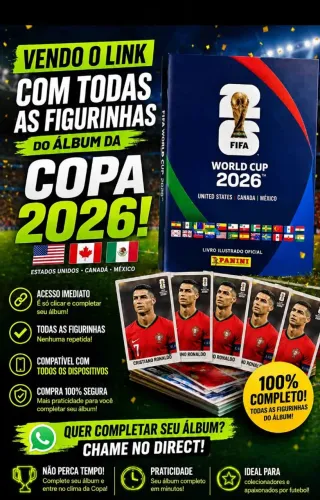 Pack e figurinha completa 2026