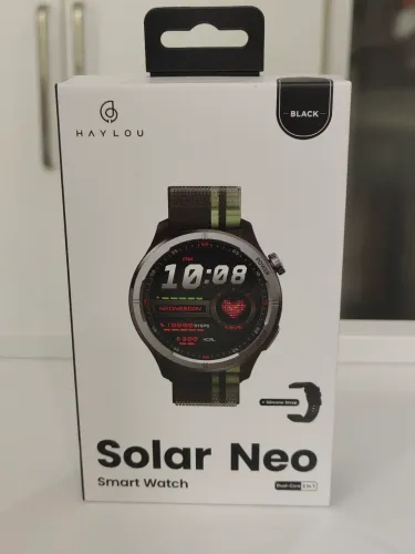 Haylou Solar Neo Original - Como Novo + 2 Pulseiras + Caixa