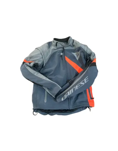 Jaqueta Dainese Ranch Tex Cinza Laranja Tamanho 54 Original