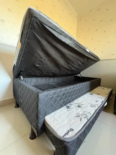 Bicama Box Solteiro com Baú