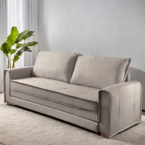 Sofá Cama Maldivas 2,20m - Produto Novo! Pague na Entrega!