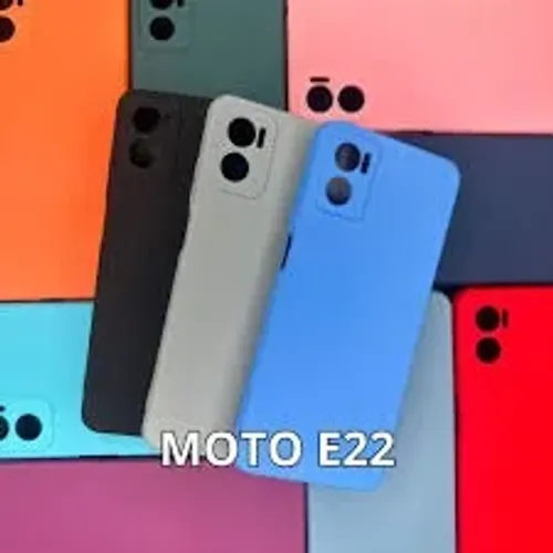 Capa Motorola Moto E22/E22i siliconada 